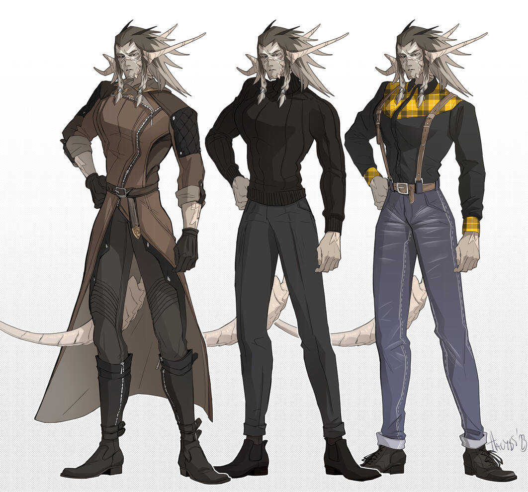 *digital, clip studio paint*