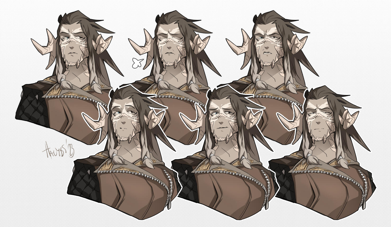 *digital, clip studio paint*