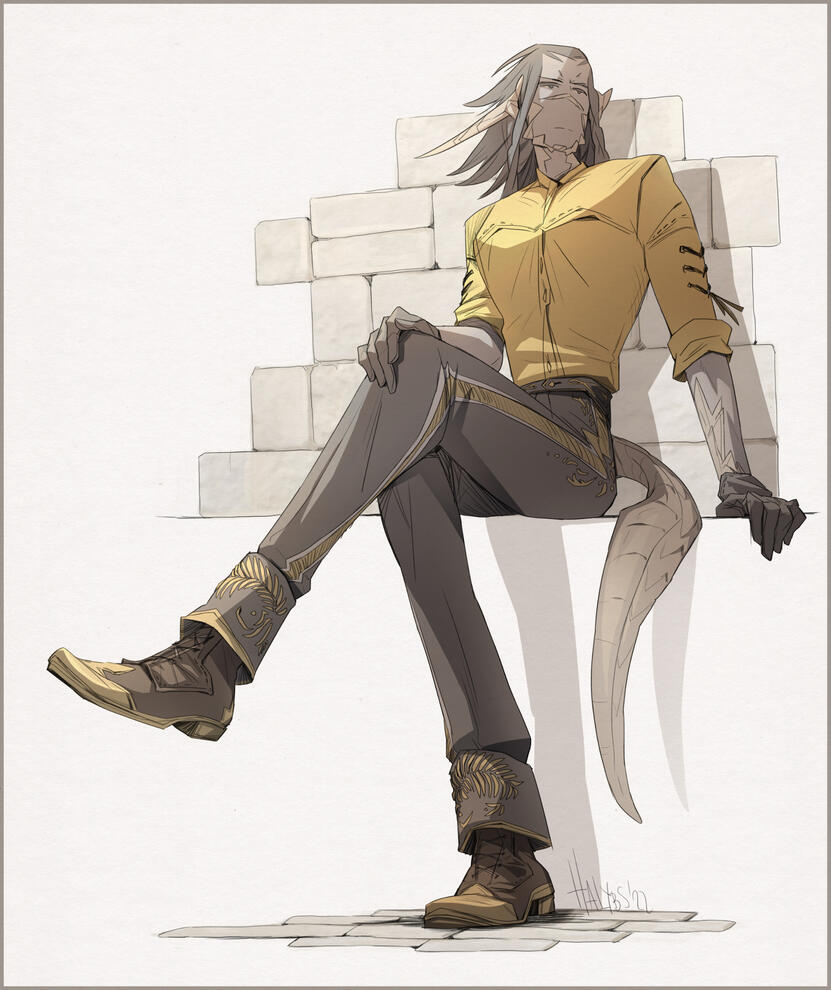 *digital, clip studio paint*